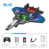 Avion cu Telecomandă 4 Motoare Rotire 360° Lumini LED