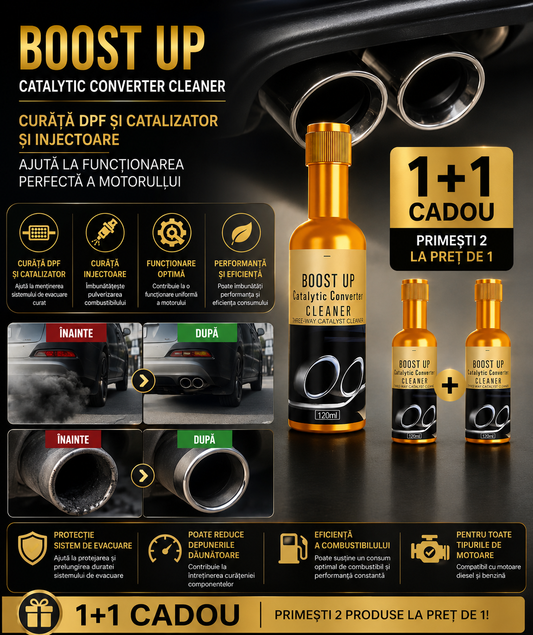 CurațăTot - Solutie Curațare DPF și Catalizator Premium + 1 CADOU