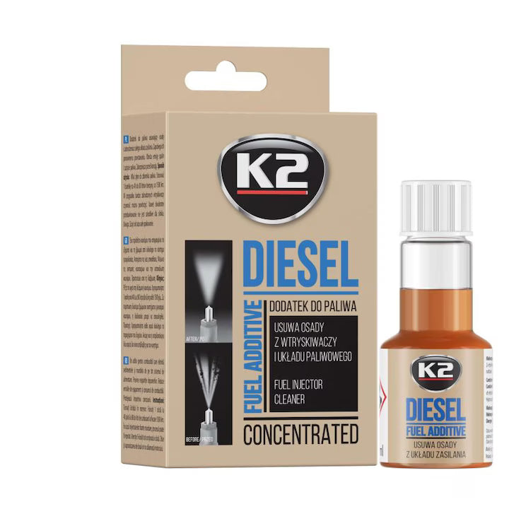 Aditiv Auto K2 curățare Diesel 50ml